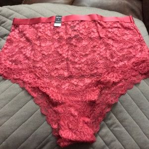 Torrid high waisted lace pantie